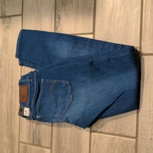 New Tags G-star Raw Lynn Mid Skinny Medium Aged W26 L30